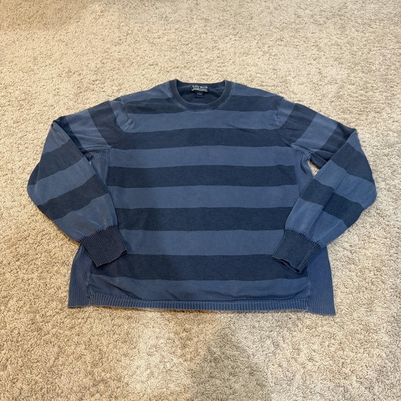 Lucky Brand Other - Lucky Brand Sweater Mens XL Striped‎ Crewneck Pullover Vintage Inspired